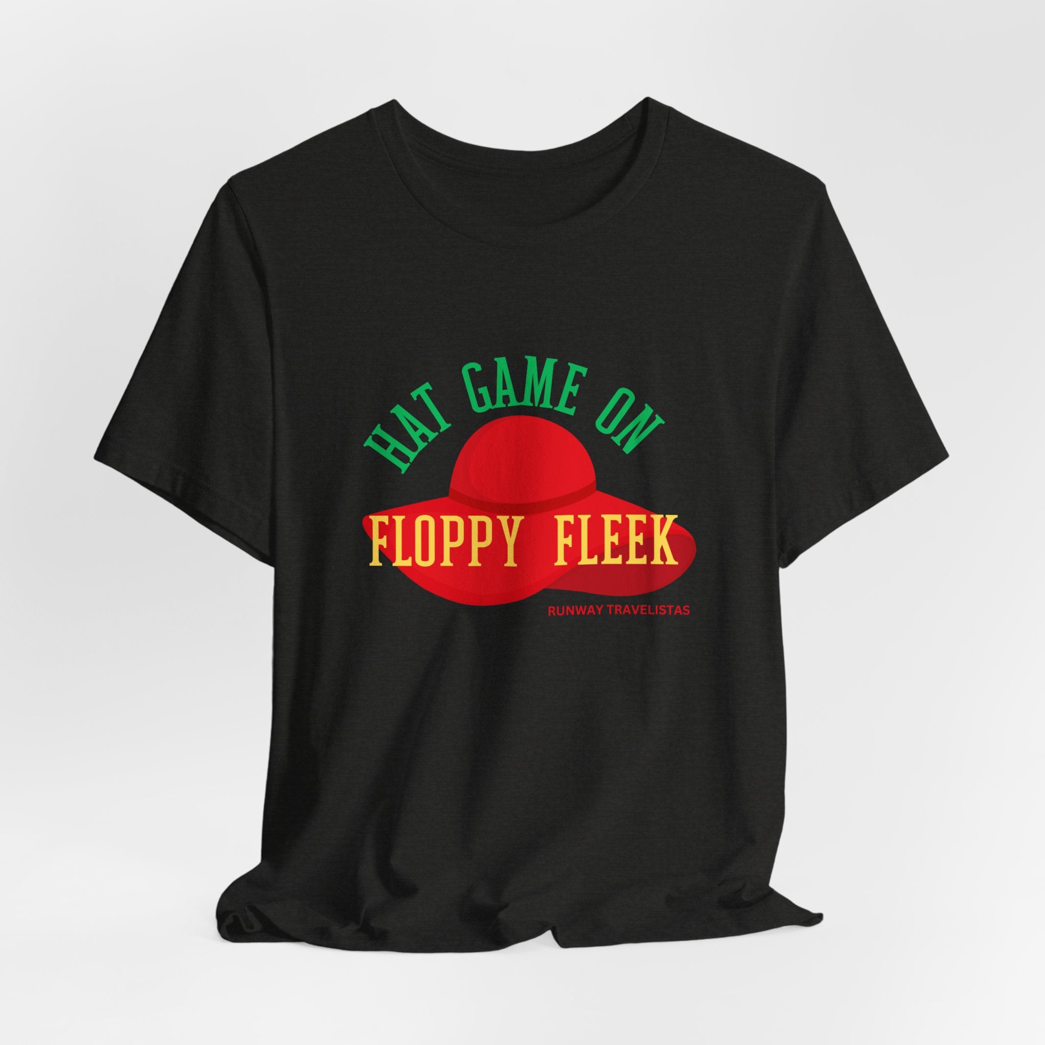 T-Shirt — "Hat Game On Floppy Fleek" Retro Statement Tee
