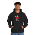 Rise and Vibe Unisex Hoodie — Motivational Graphic Pullover, Runway Vibe Tribe Statement Morning Anthem