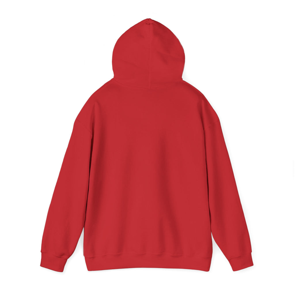 Runway Ready Unisex Hoodie — Fashion-Forward Black Graphic Sweatshirt