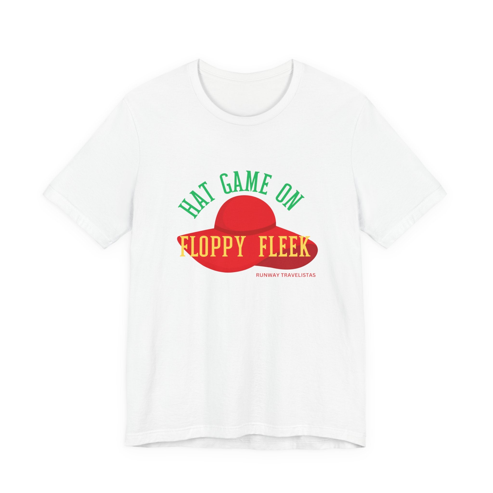 T-Shirt — "Hat Game On Floppy Fleek" Retro Statement Tee