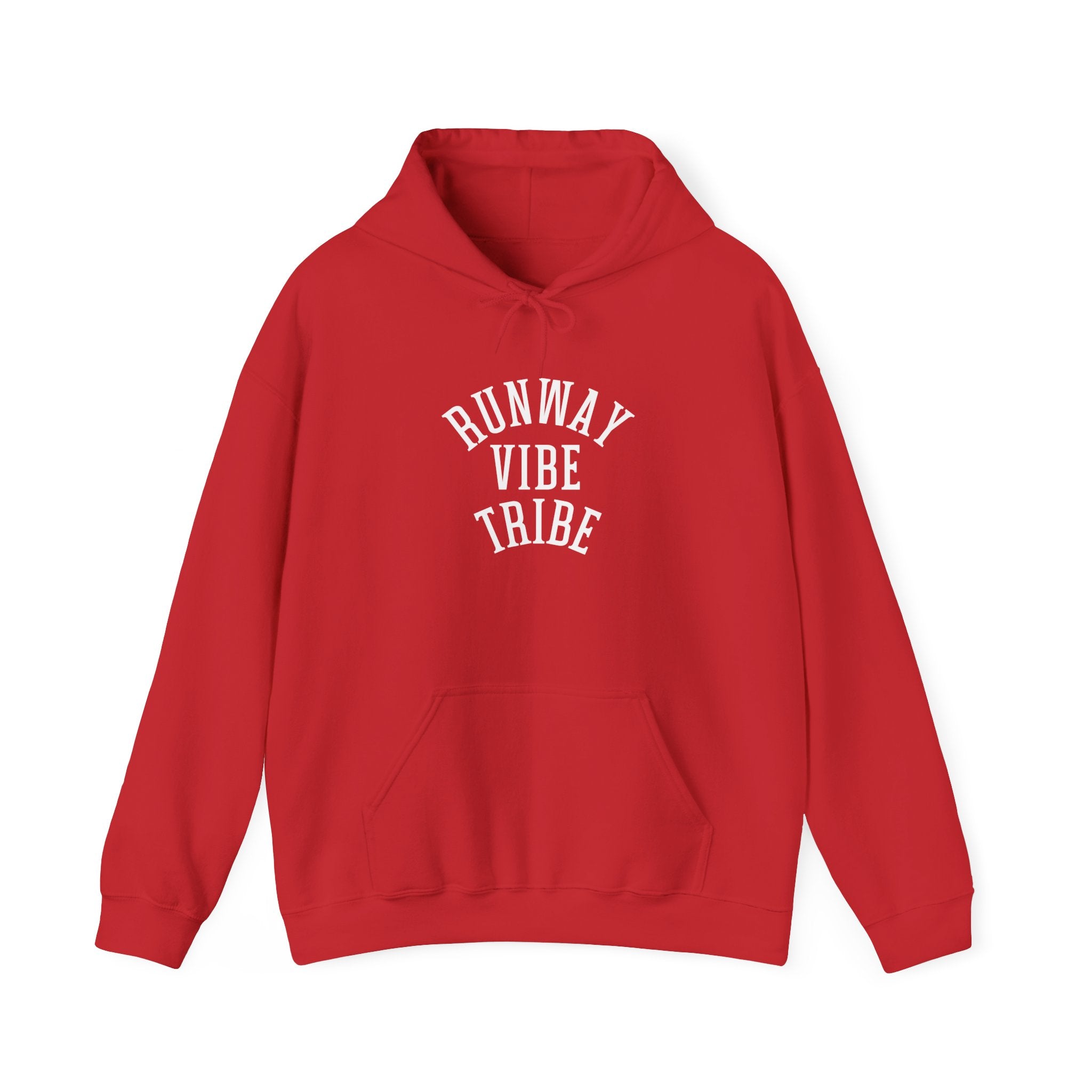 Runway Vibe Tribe Unisex Hoodie – Fashion Model Crewneck Hooded Sweatshirt