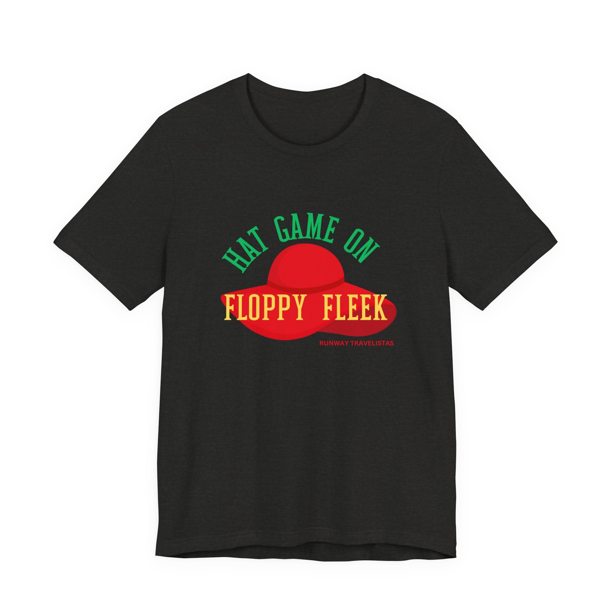 T-Shirt — "Hat Game On Floppy Fleek" Retro Statement Tee