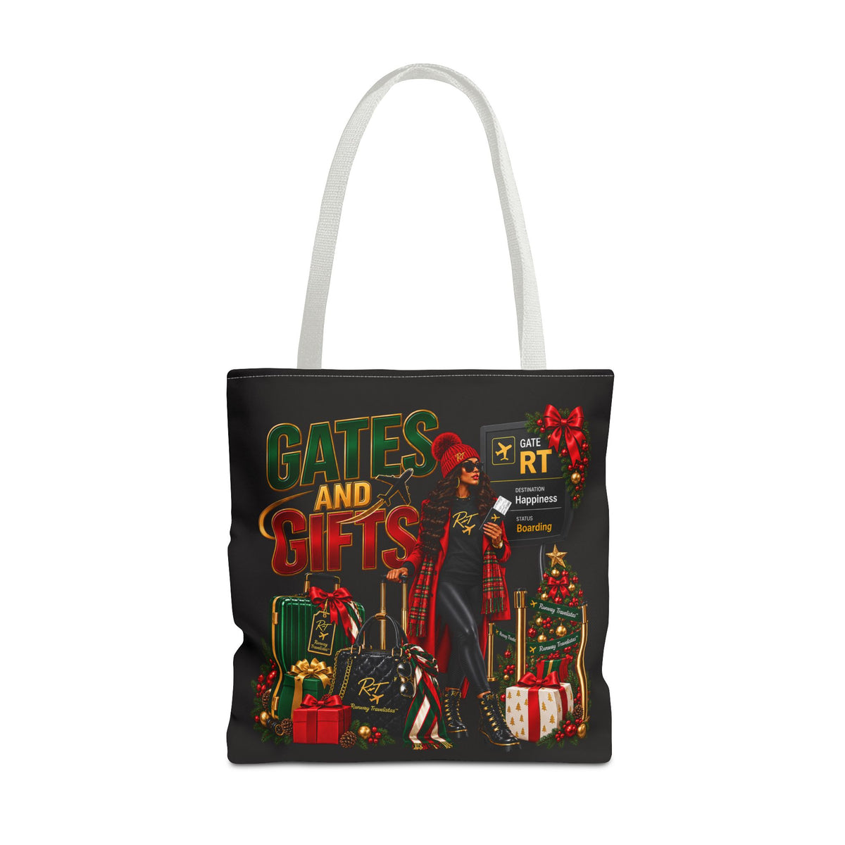 Holiday Gates and Gifts Christmas Tote Bag