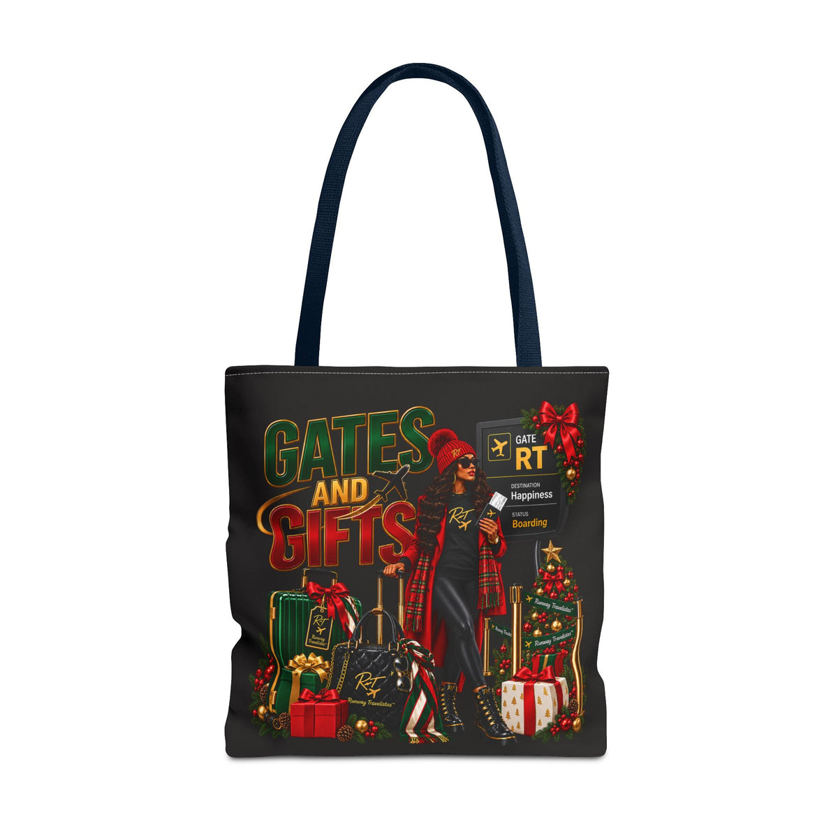 Holiday Gates and Gifts Christmas Tote Bag