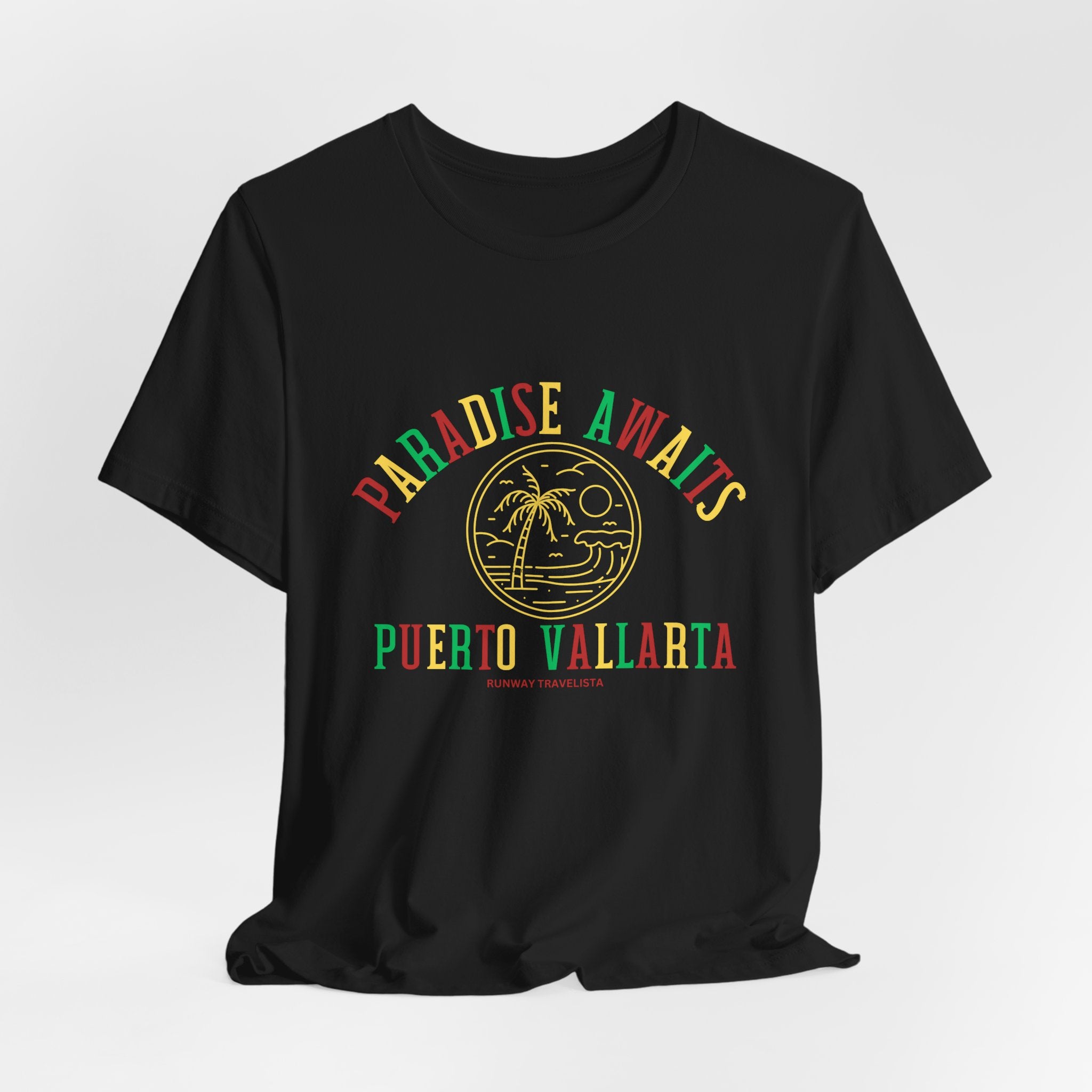 Paradise Awaits Puerto Vallarta Unisex Tee