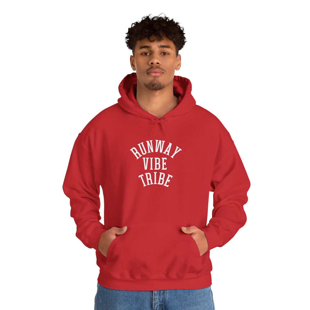 Runway Vibe Tribe Unisex Hoodie – Fashion Model Crewneck Hooded Sweatshirt