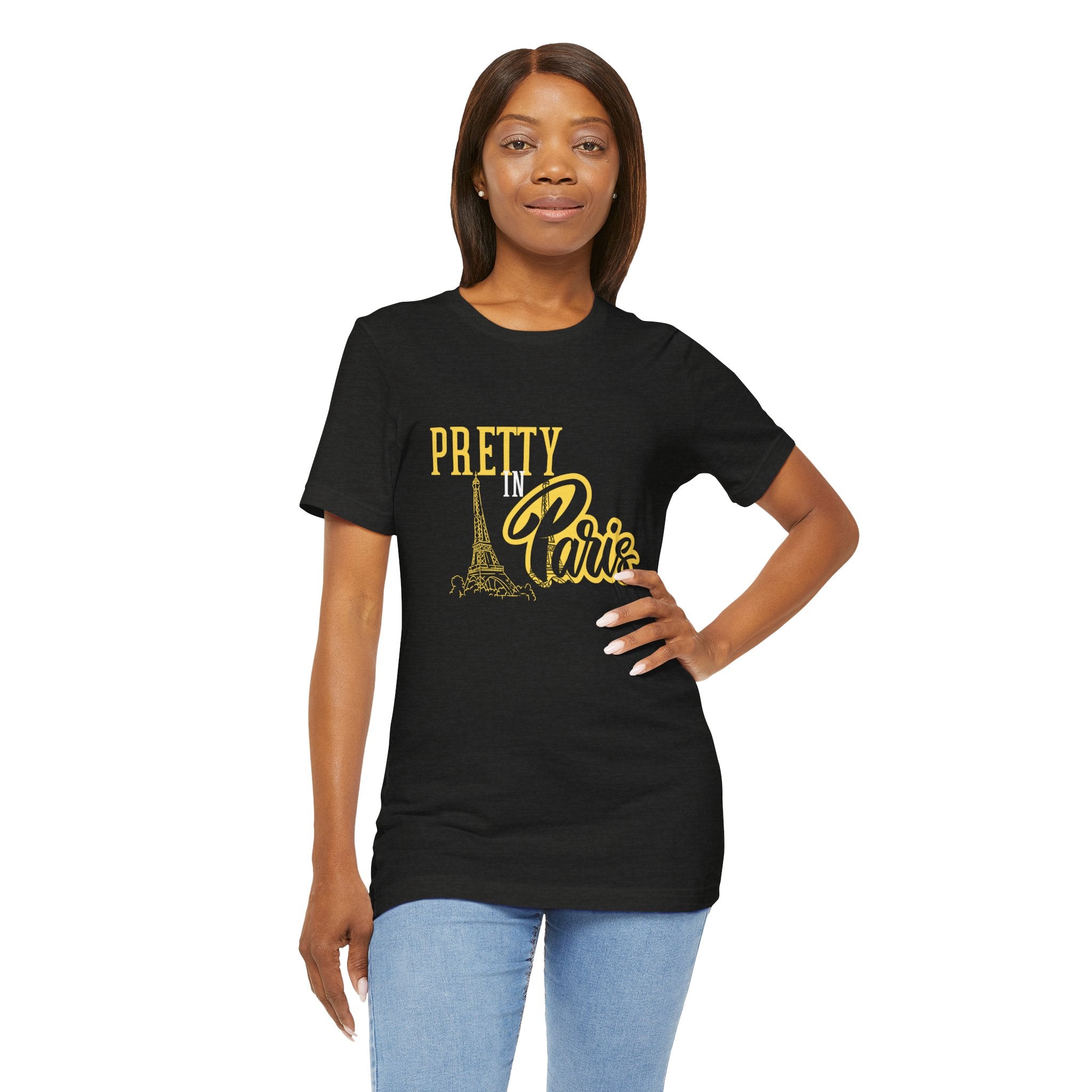 Pretty in Paris T-Shirt — Eiffel Tower Graphic Tee