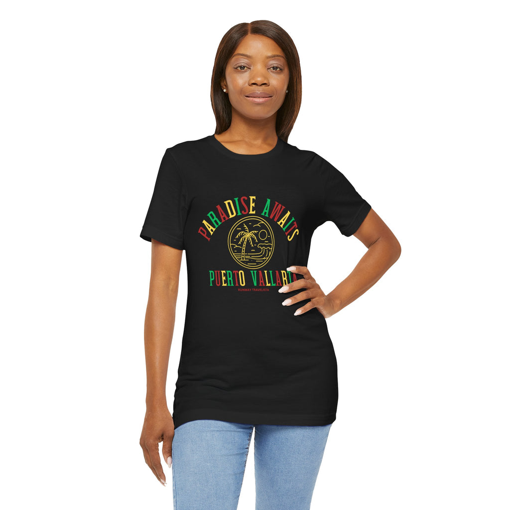 Paradise Awaits Puerto Vallarta Unisex Tee