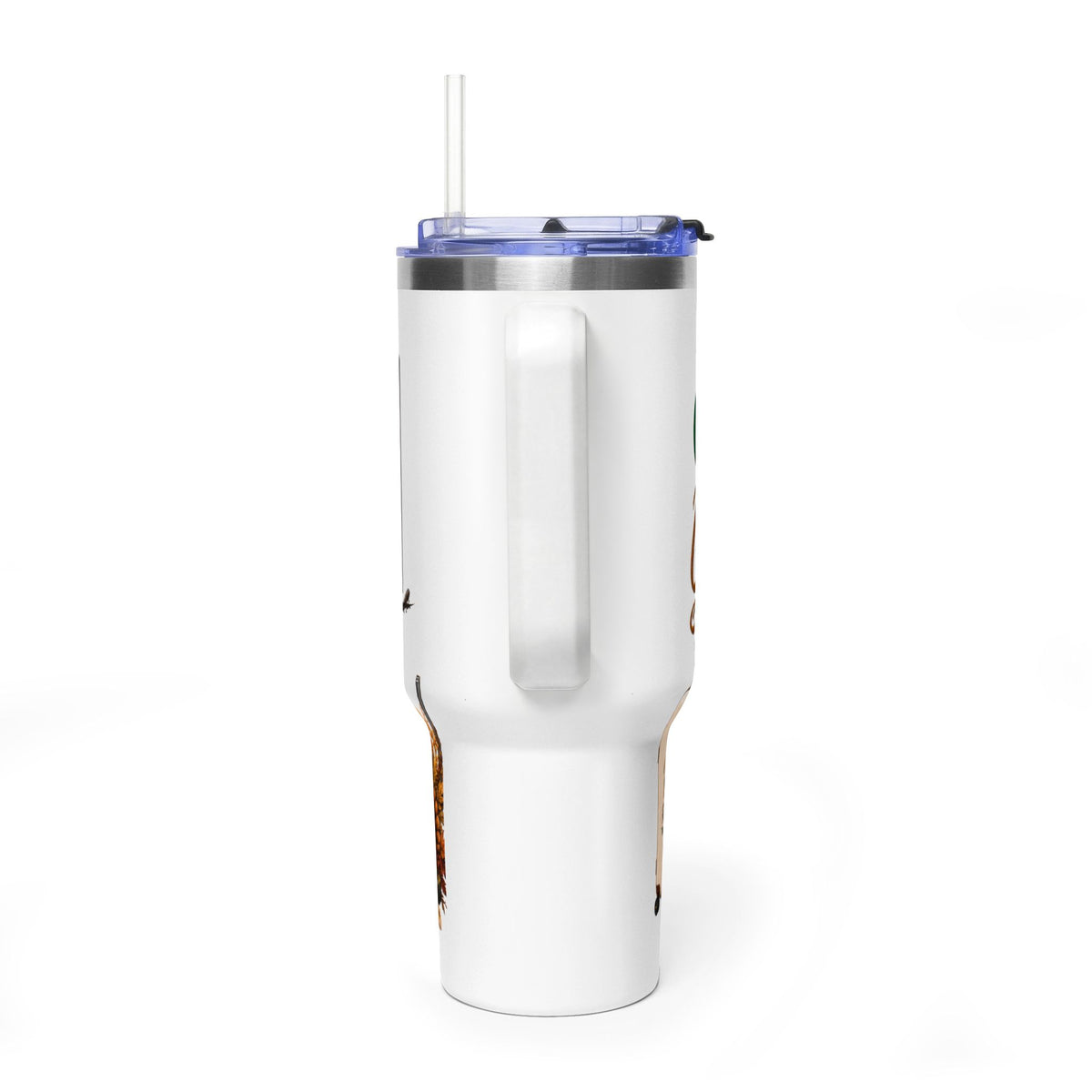 40oz Travel Tumbler — 'Gates & Gobbles' Thanksgiving Travel Thermal Cup