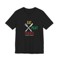 Eat Play Travel Unisex T-Shirt — Travel & Food Adventure Tee