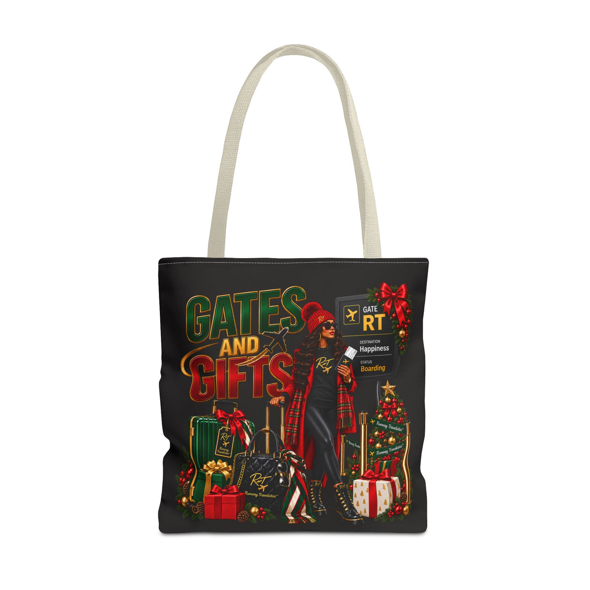Holiday Gates and Gifts Christmas Tote Bag