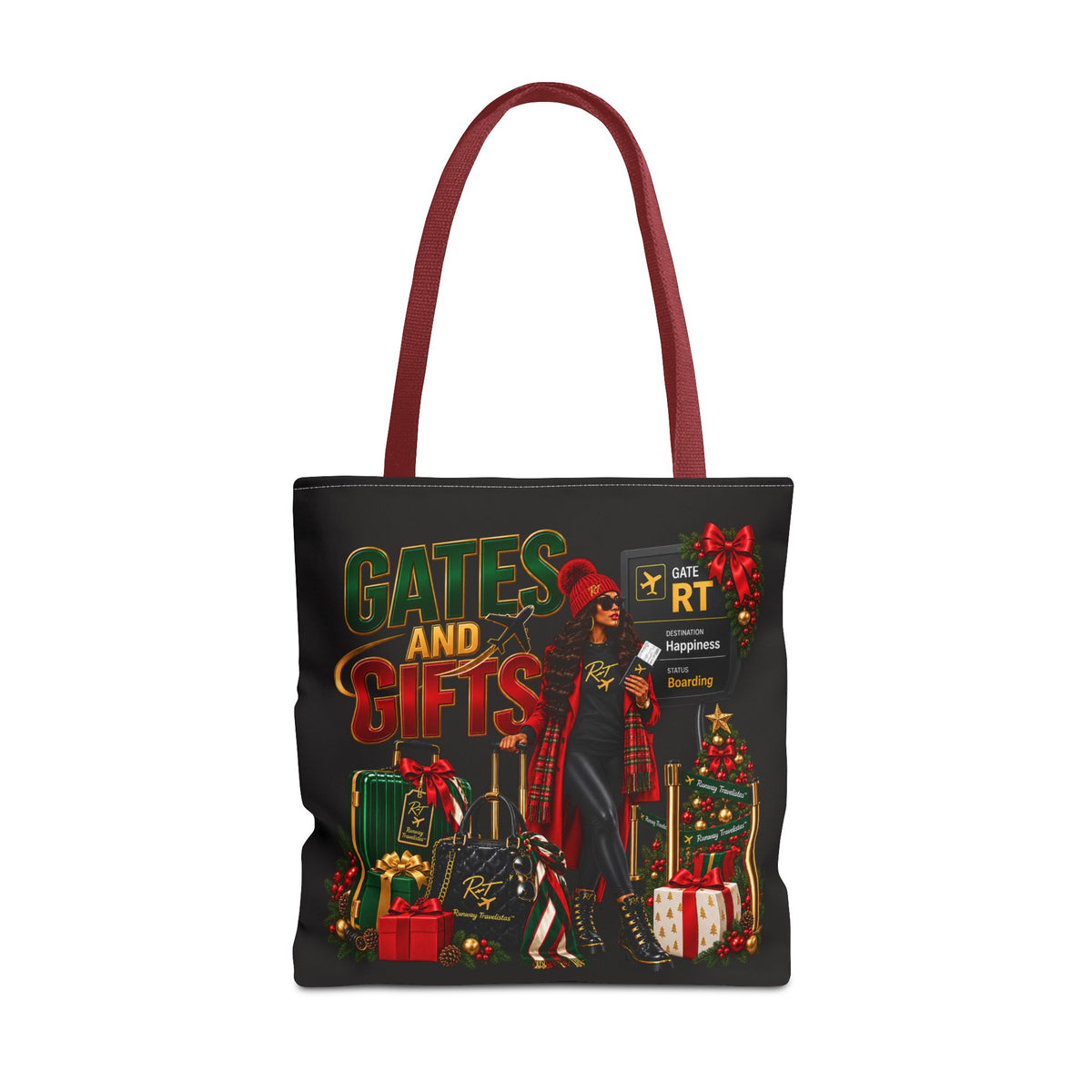 Holiday Gates and Gifts Christmas Tote Bag