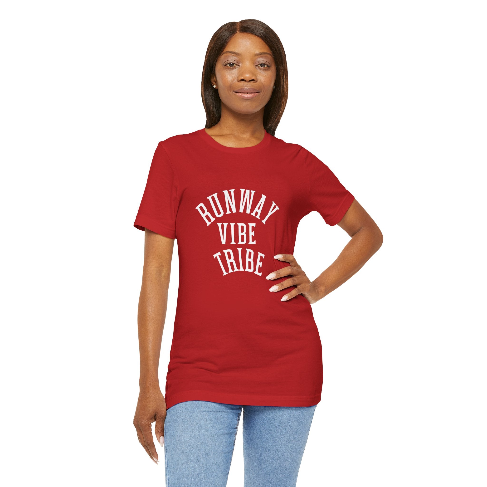 Runway Vibe Tribe Unisex Tee — Fashion-Forward Graphic T-Shirt