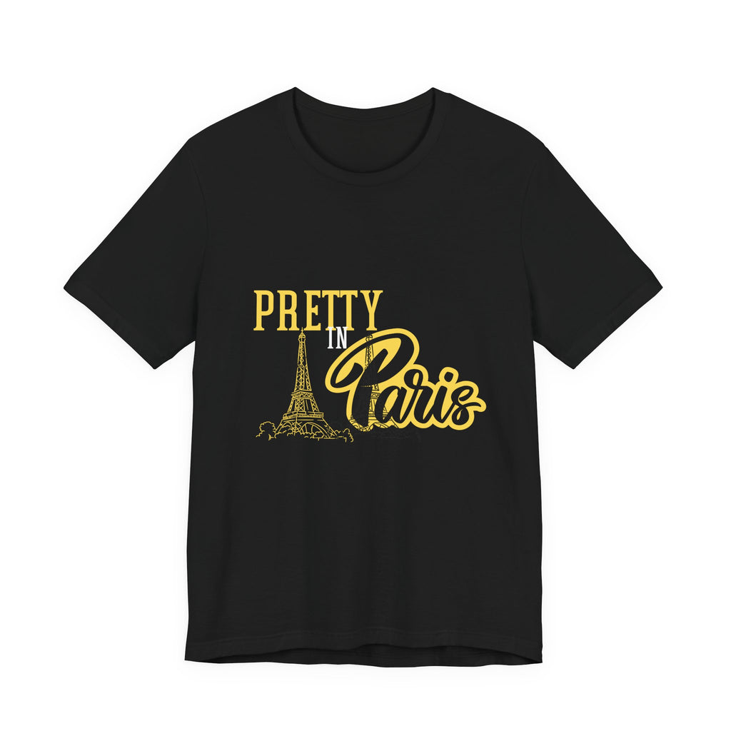 Pretty in Paris T‑Shirt – Eiffel Tower Graphic Tee