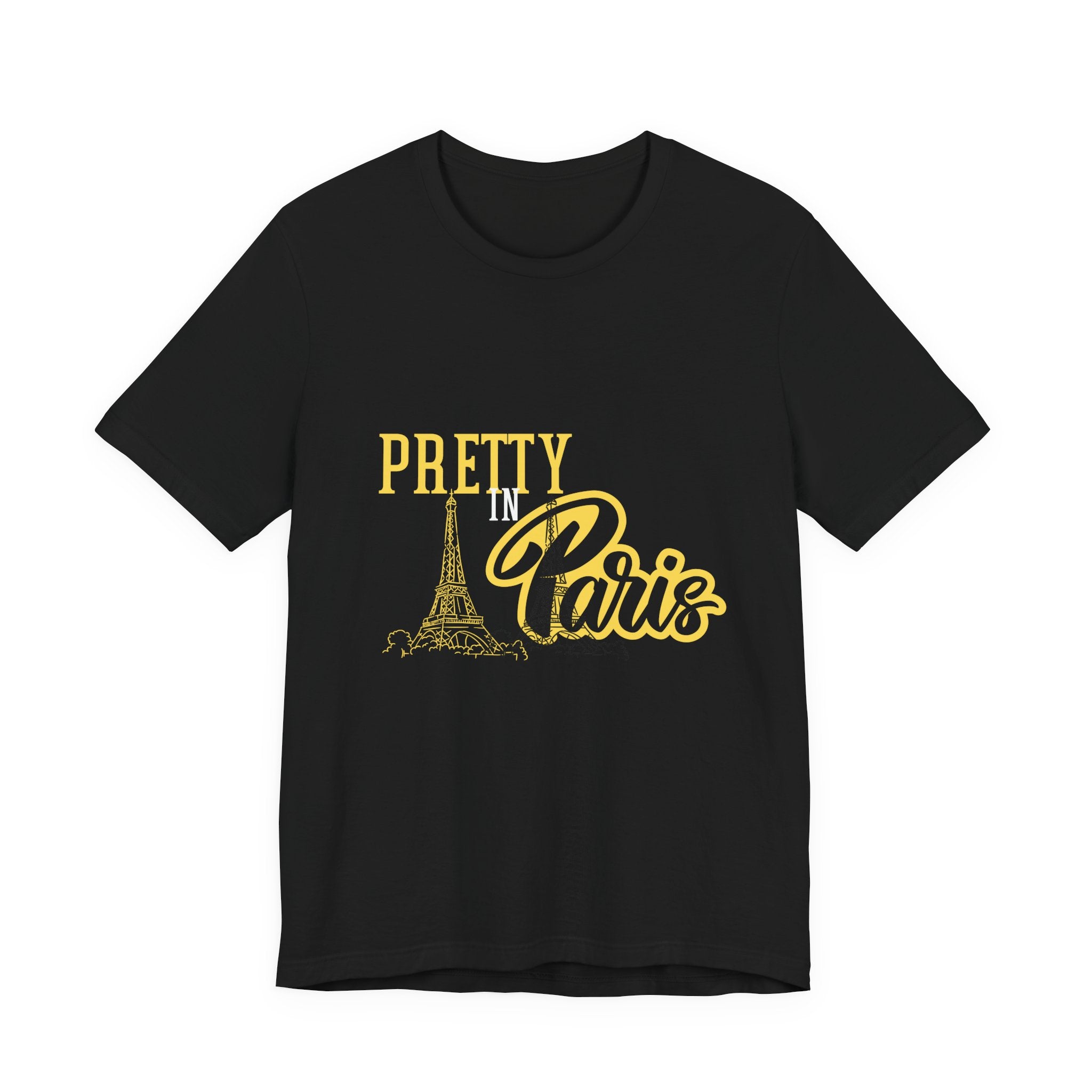 Pretty in Paris T‑Shirt – Eiffel Tower Graphic Tee